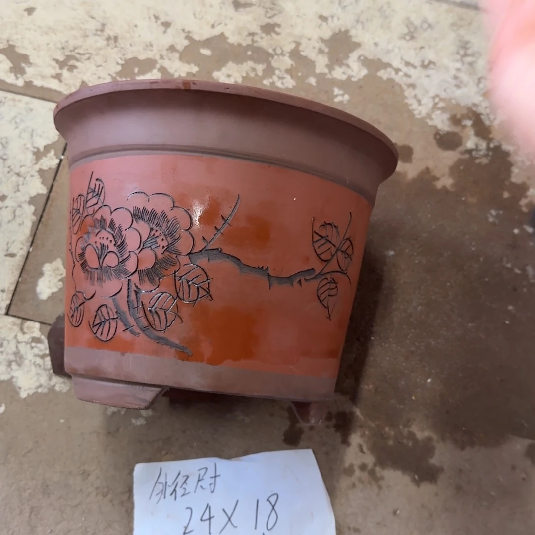 紫砂花盆破损包赔