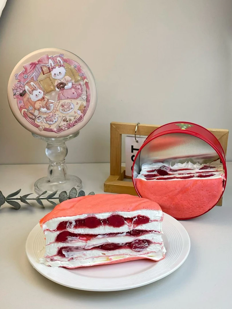 现【坏单包赔】草莓罐罐蓝莓罐罐芒果罐罐抹茶罐蛋糕5英寸罐罐蛋糕