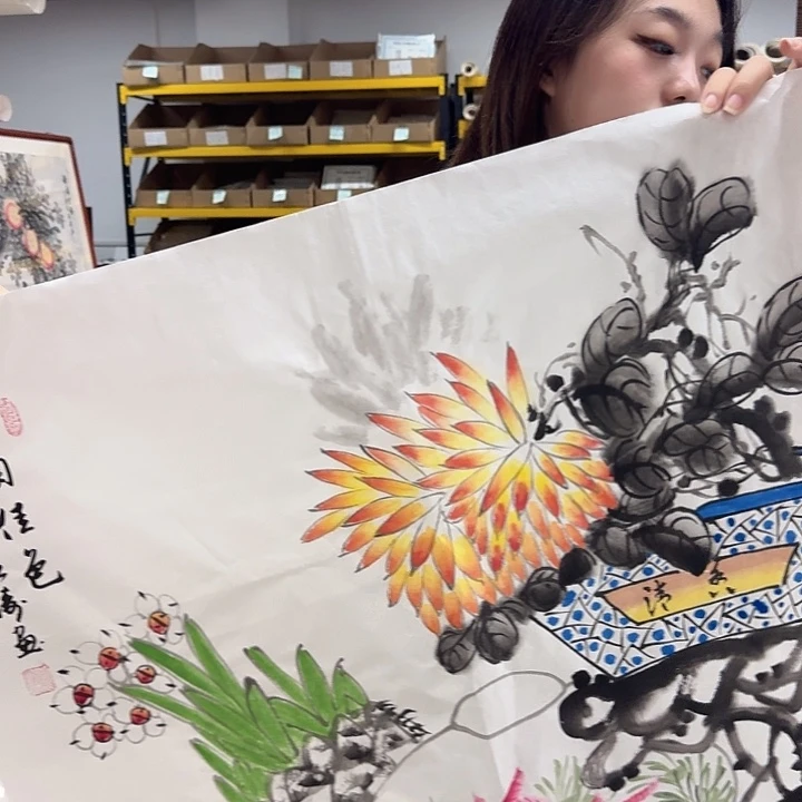 国画国画老师绘画作品17