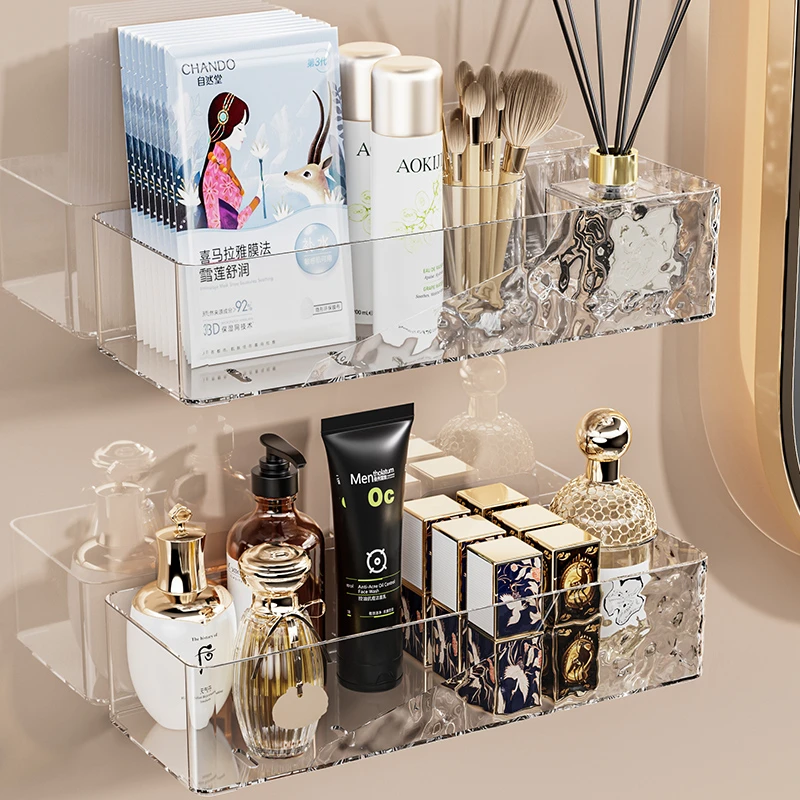 卫生间置物架洗漱台免打孔浴室壁挂式洗手间厕所架子桌面专用