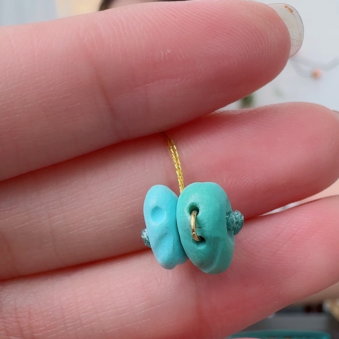 未镶嵌绿松石珠宝奇石