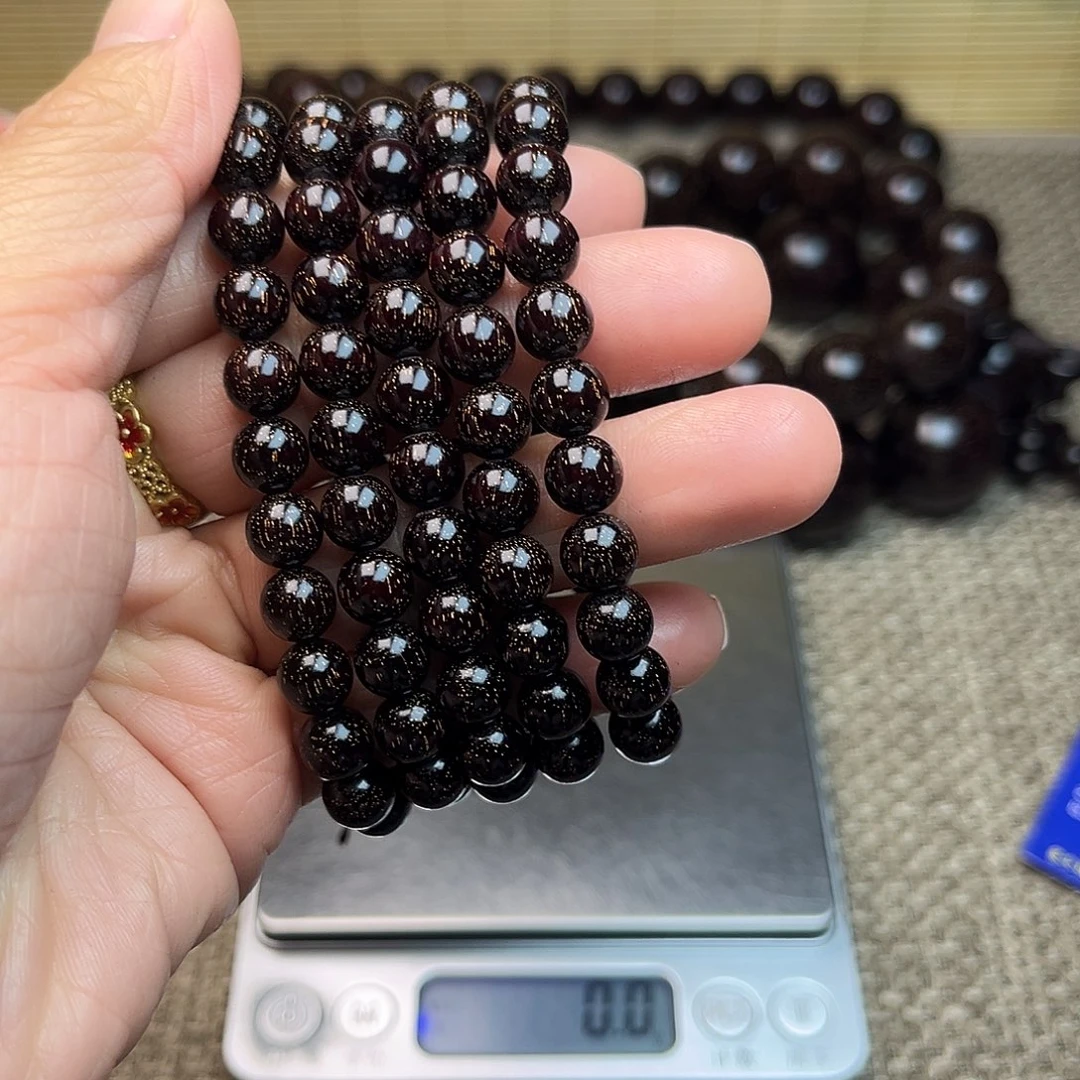 檀香紫檀（小叶紫檀）0.7 108颗 爆星