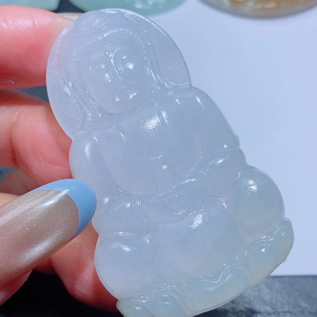 定制翡翠未镶嵌定制毛货翡翠挂件