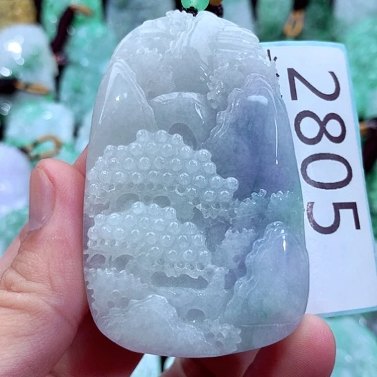 吊坠(不含链)未镶嵌翡翠