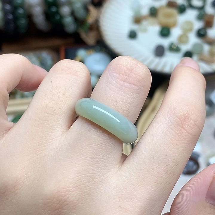 和田玉戒指未镶嵌