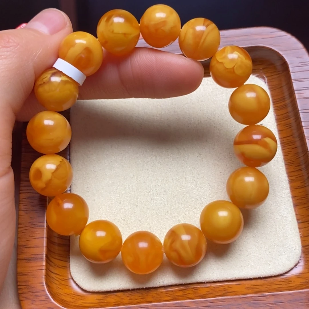 【闪购商品】蜜蜡手链未镶嵌手串