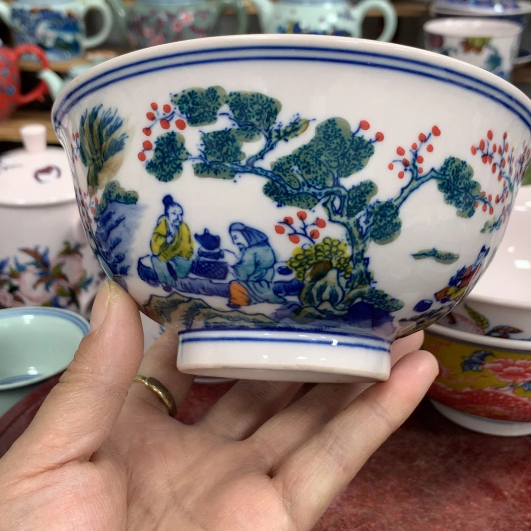 陶景德镇陶瓷 碗 杯盘 碟 壶 各种…