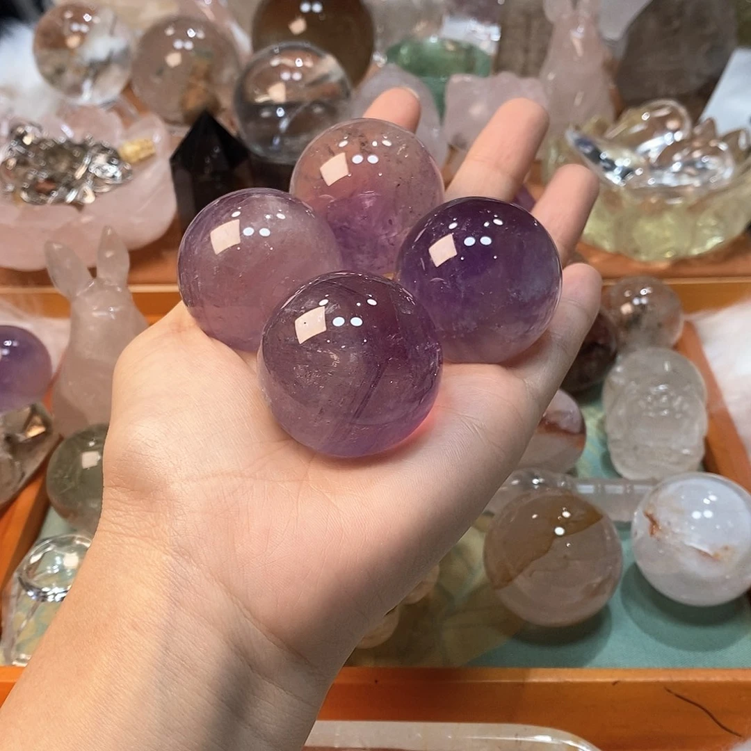 水晶珠宝半成品未镶嵌发其一件972
