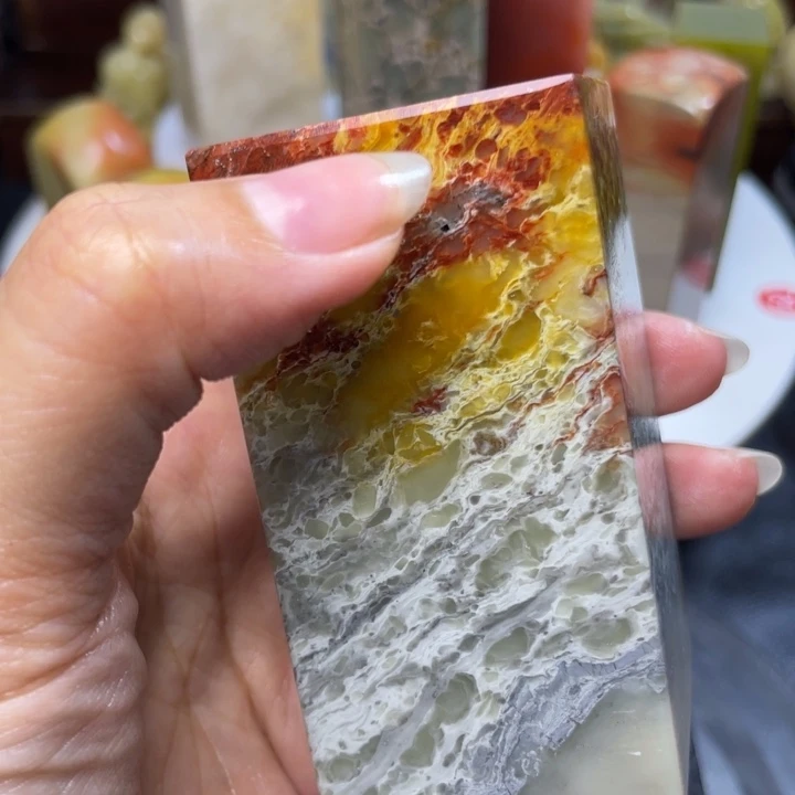 尹***）寿山石印石素章原石