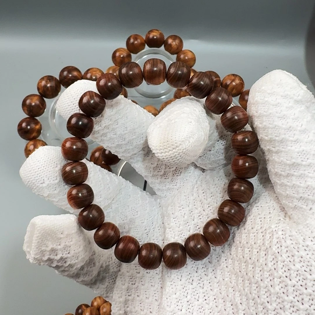 李***攻手串/手链柏木（崖柏）干黑9✖️10单圈