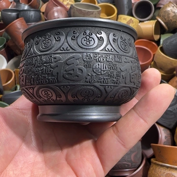 茶杯紫砂全手工制作工艺