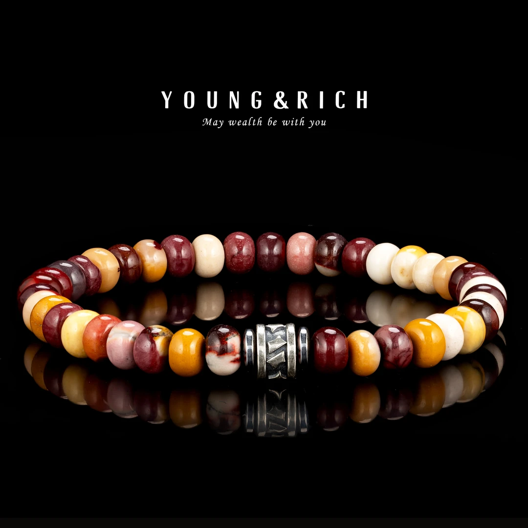 925银手链 YOUNG&RICH《焓》原创小众设计高级感手作男士新年礼物