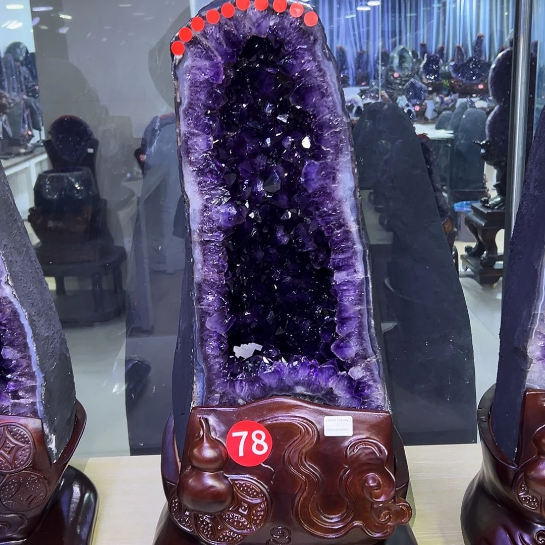 大型摆件（非配饰）紫晶未镶嵌