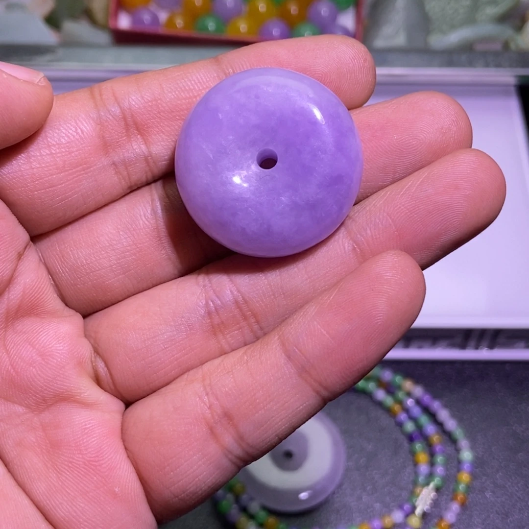 翡翠未镶嵌颈饰吊坠