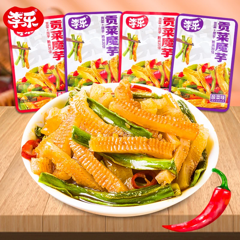 【团单】魔芋贡菜 1张麻麻换1包