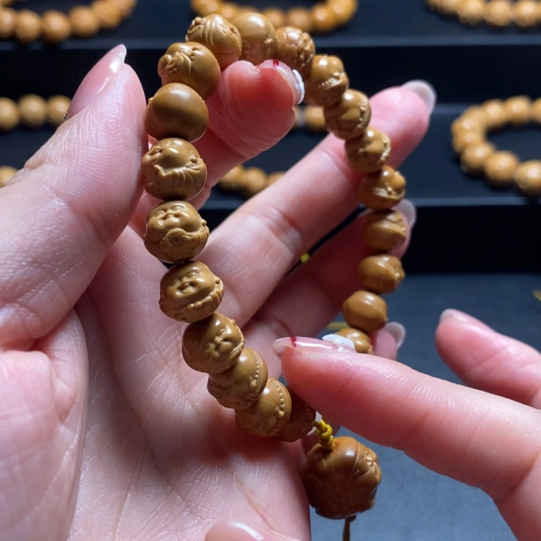 猴头核桃手串地主弥勒10+