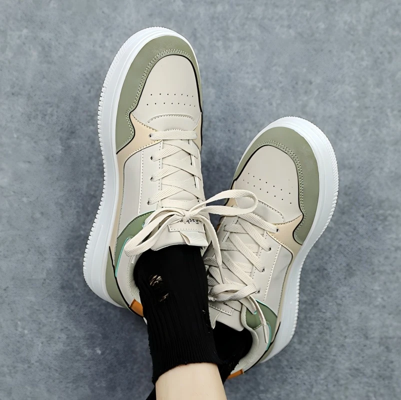 【撤柜捡漏】品牌男鞋轻便透气网面休闲板鞋舒适皮面百搭防滑运动鞋