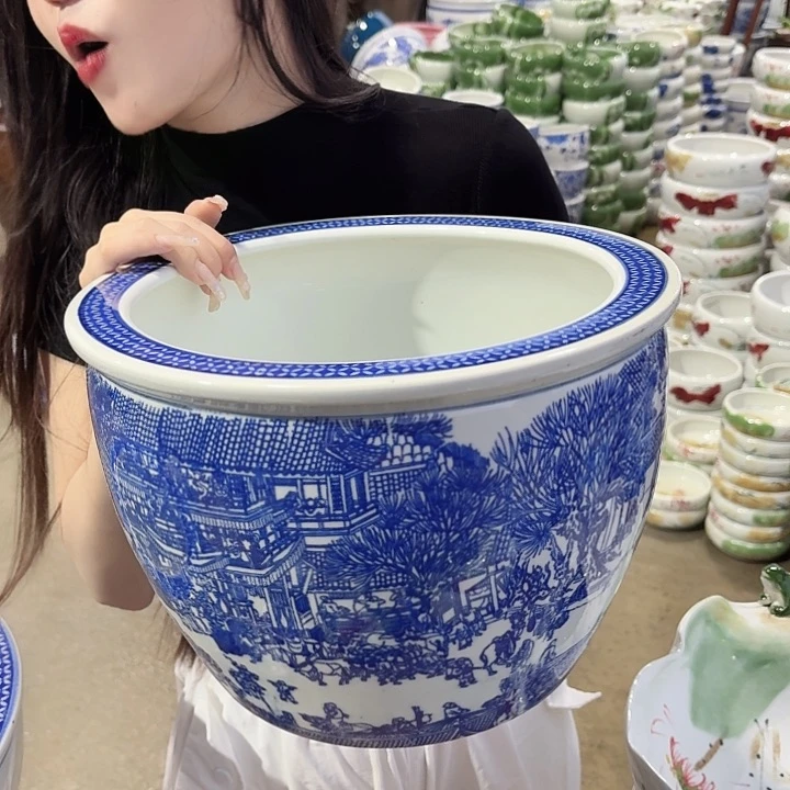 瓷片口径30厘米 高度21厘米