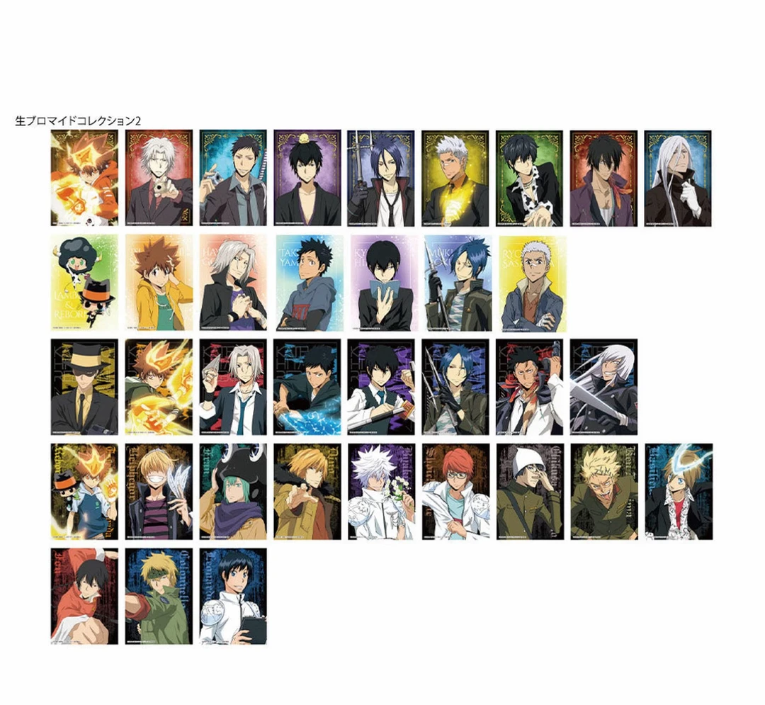 【星漫】家庭教师Js限定相卡 /花环字母亚克力徽章 盲抽