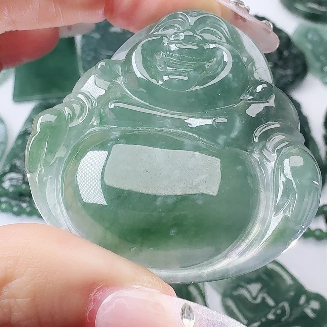 翡翠未镶嵌颈饰天然的A货翡翠多样性发其一