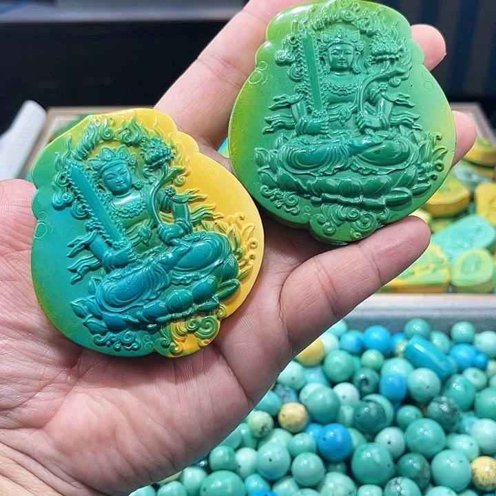 高瓷雕刻精品精美