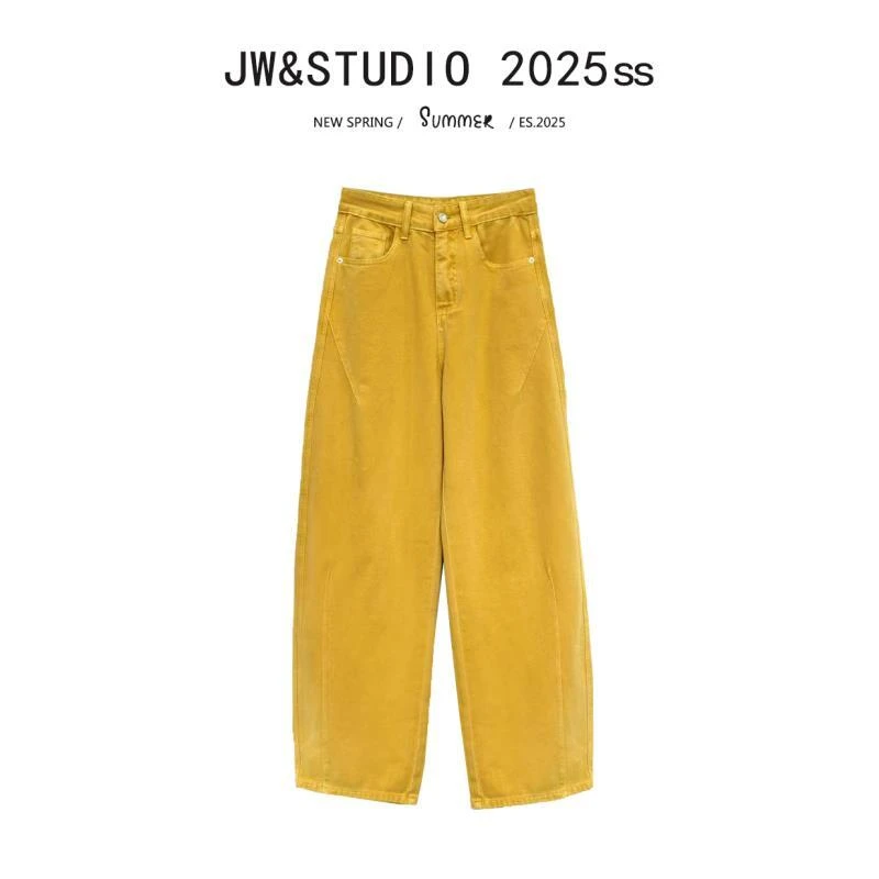 JW/静稳2025春季时尚新款潮流小众设计师款女装减龄休闲裤5550269