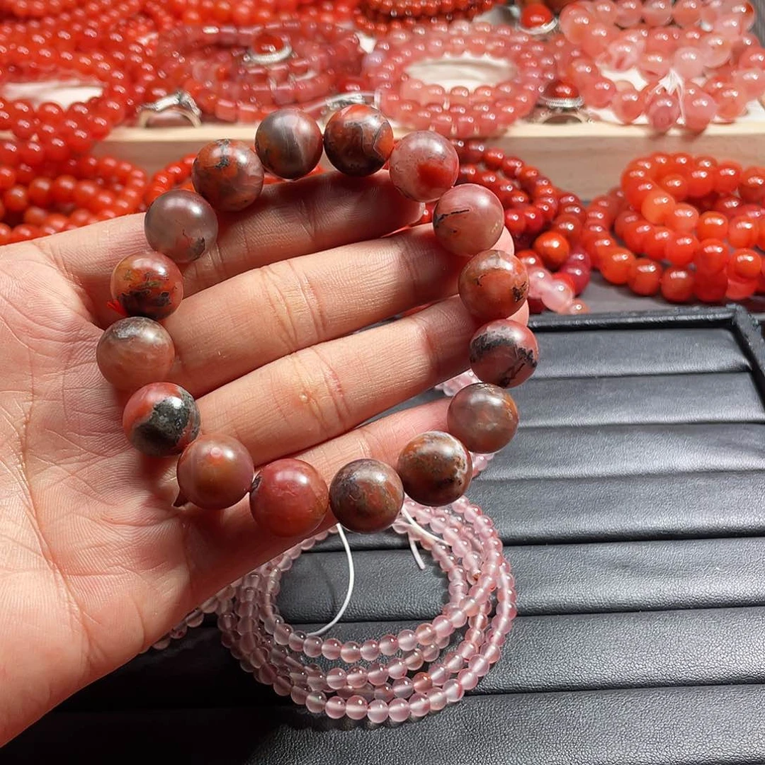 手链未镶嵌南红玛瑙