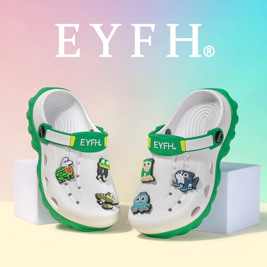 【帅帅同学专属】EYFH山海经儿童洞洞鞋夏季新款室内防滑透气