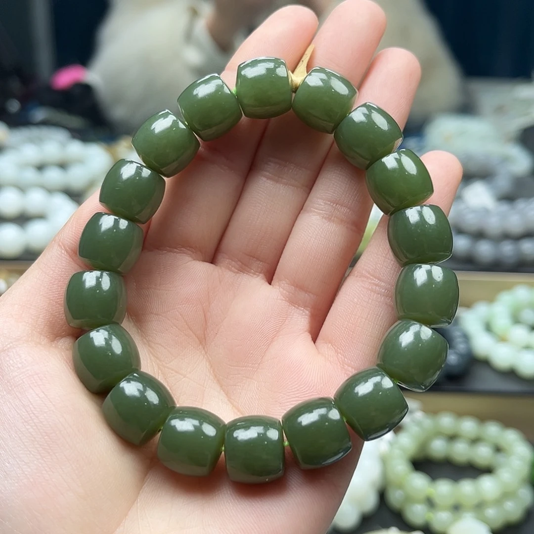 和田玉手链未镶嵌