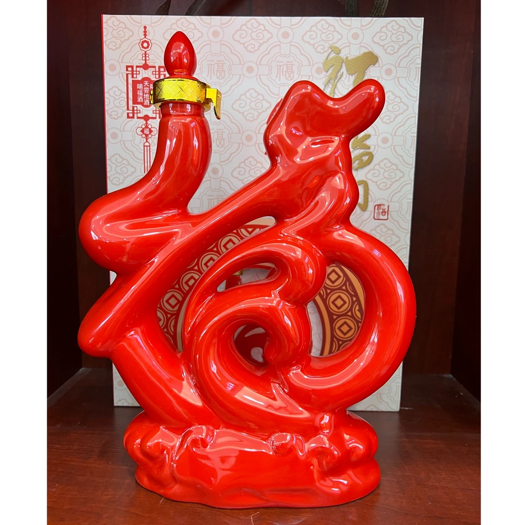 JINYUWAN/金裕皖福寿康宁酒（红）52度750ml