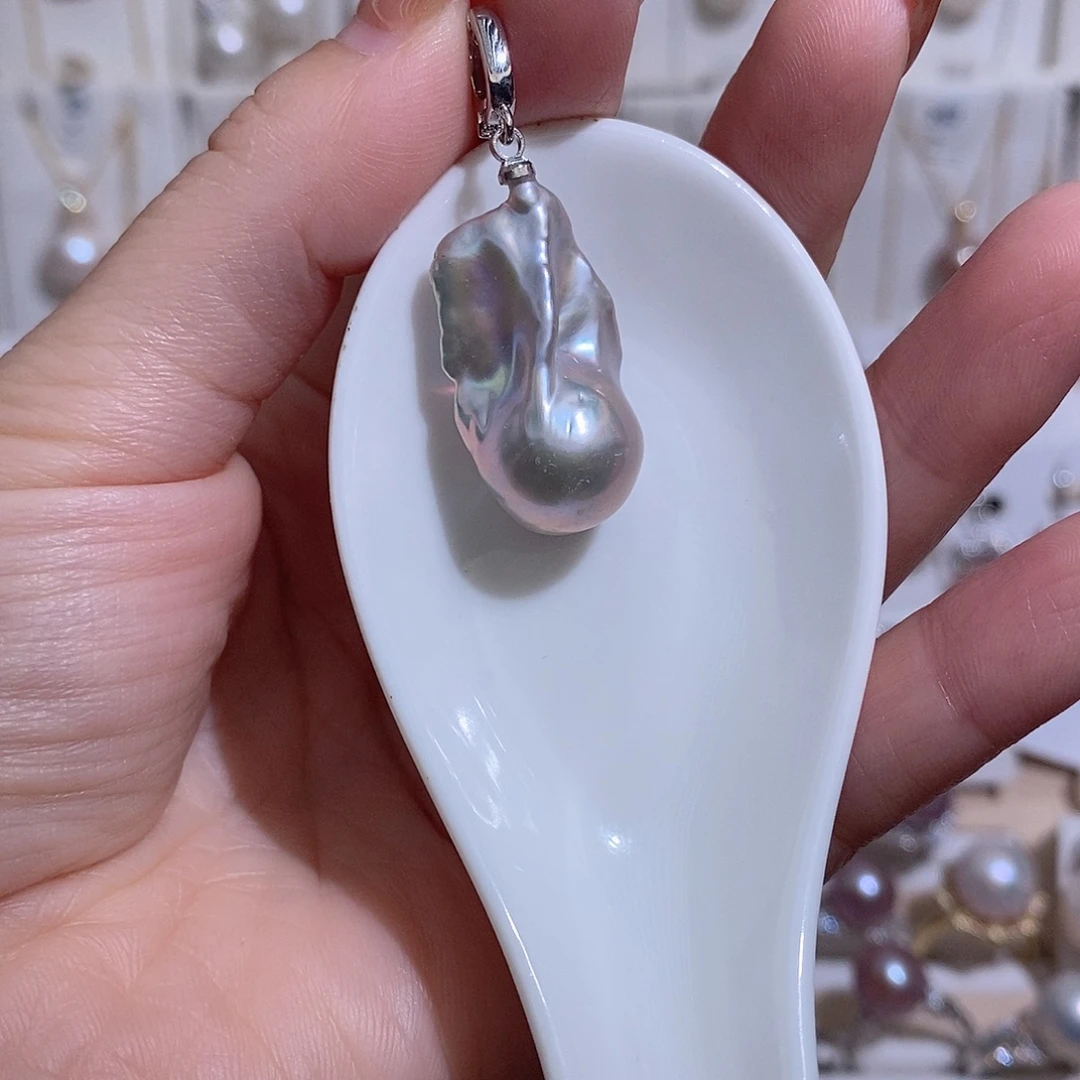 淡水珍珠未镶嵌颈饰w