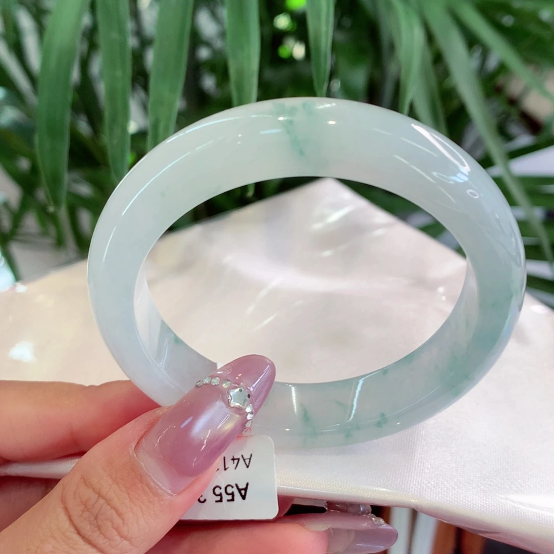 未镶嵌手镯翡翠正圈20号66