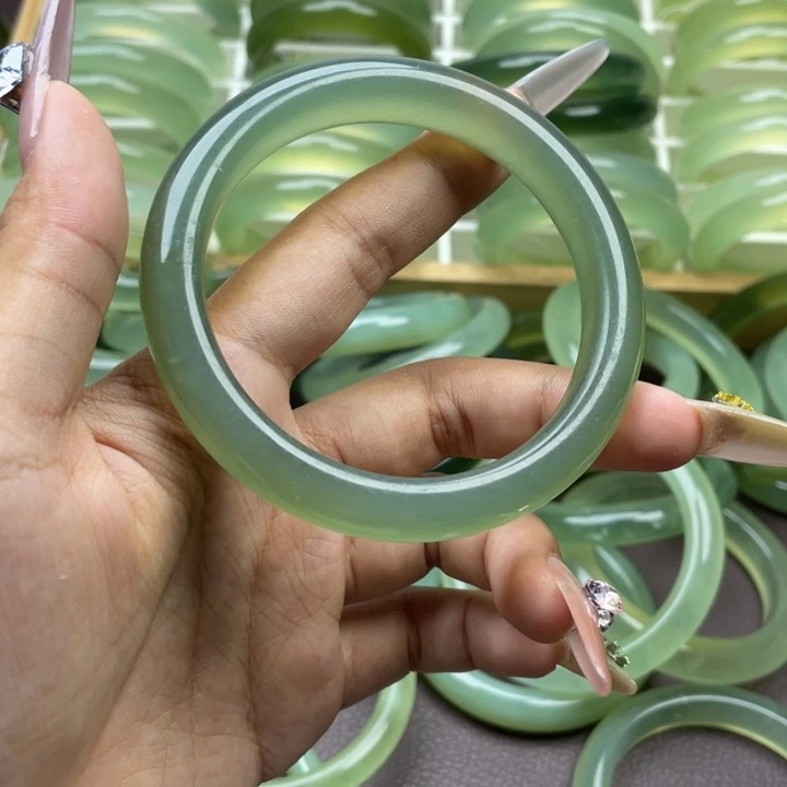 蛇纹石玉合金手镯