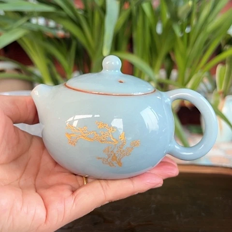 盘汝瓷小西施壶福利
