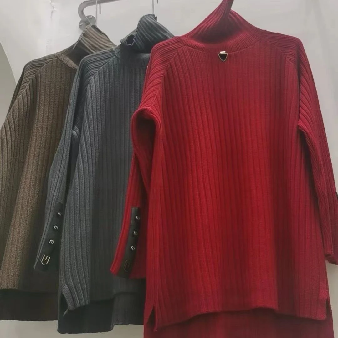 高领大版秋冬百搭款网红时尚加厚