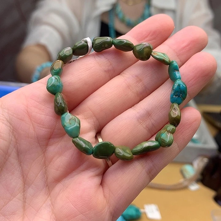未镶嵌绿松石原矿