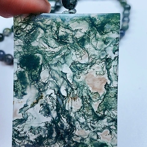 玛瑙/玉髓吊坠(赠链)未镶嵌用****5