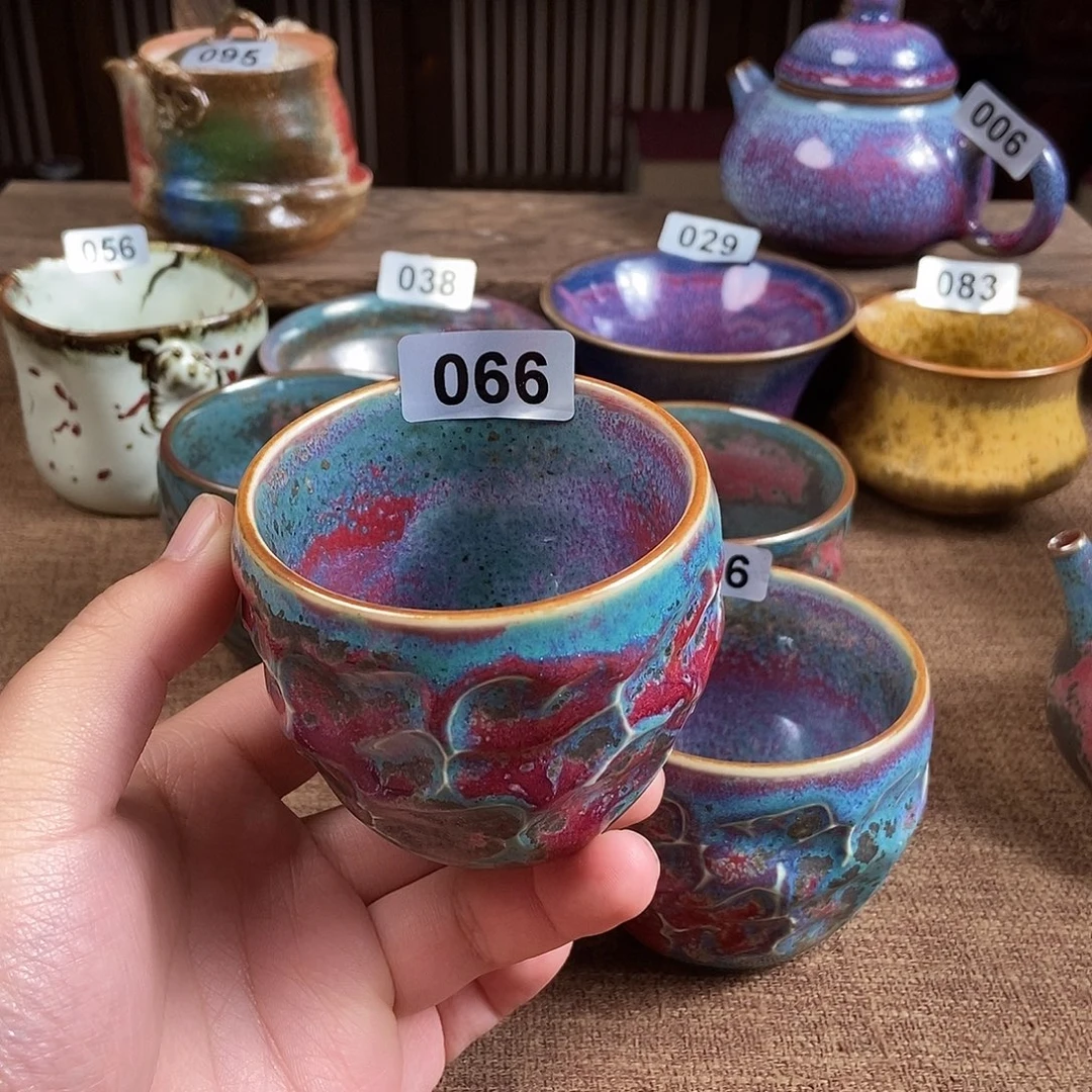 *****瓷片钧瓷茶壶茶具