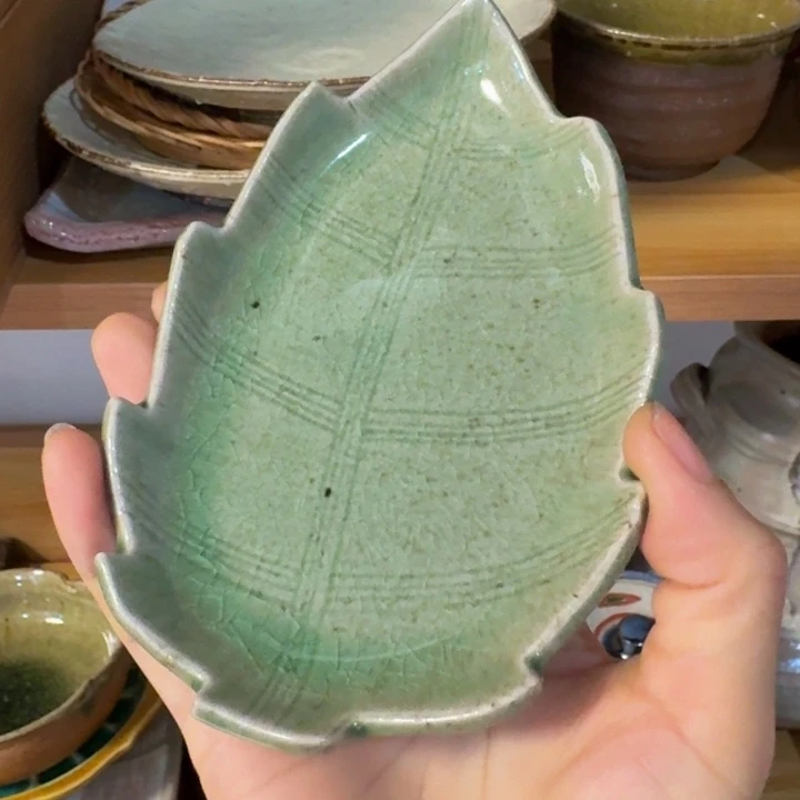 陶泥一片叶子好辣的