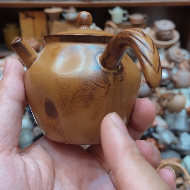 柴烧老岩泥高端茶器