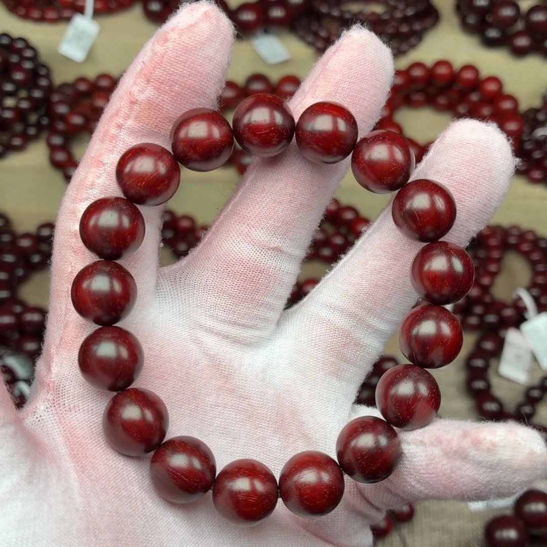 1***@小叶紫檀手串/手链1.2顶泥