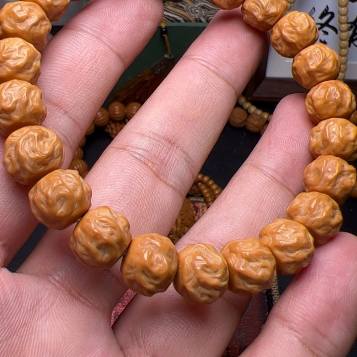 猴头核桃手串看看