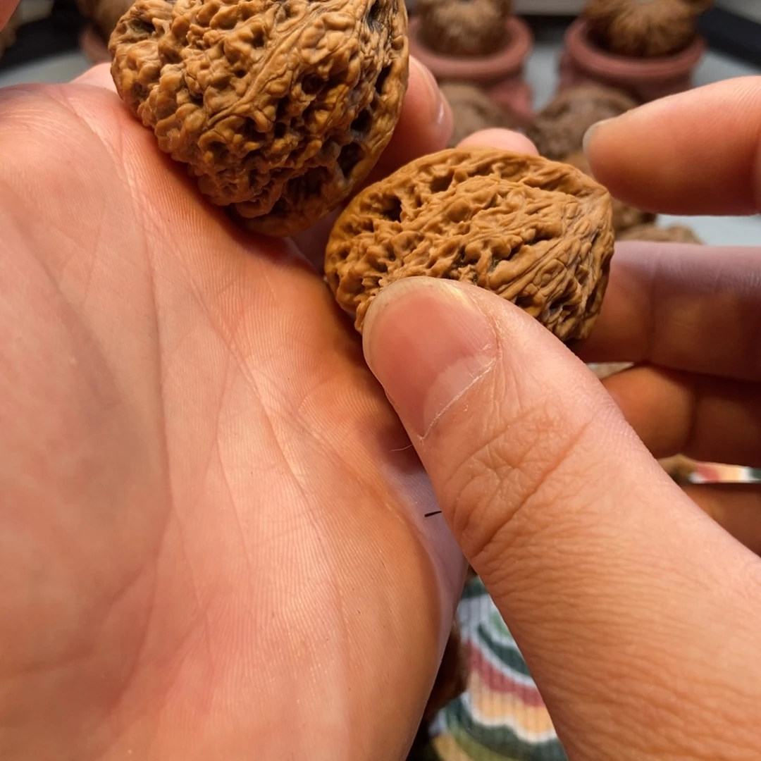 文玩核桃吊坠紫***，40高炮