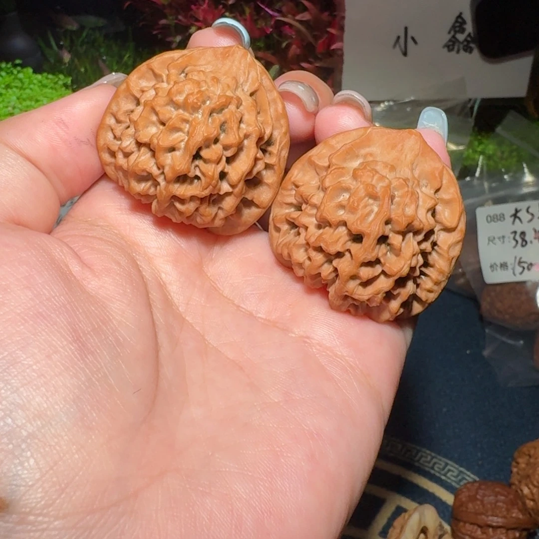 核桃把件097号39秦闷秦闷文玩核桃