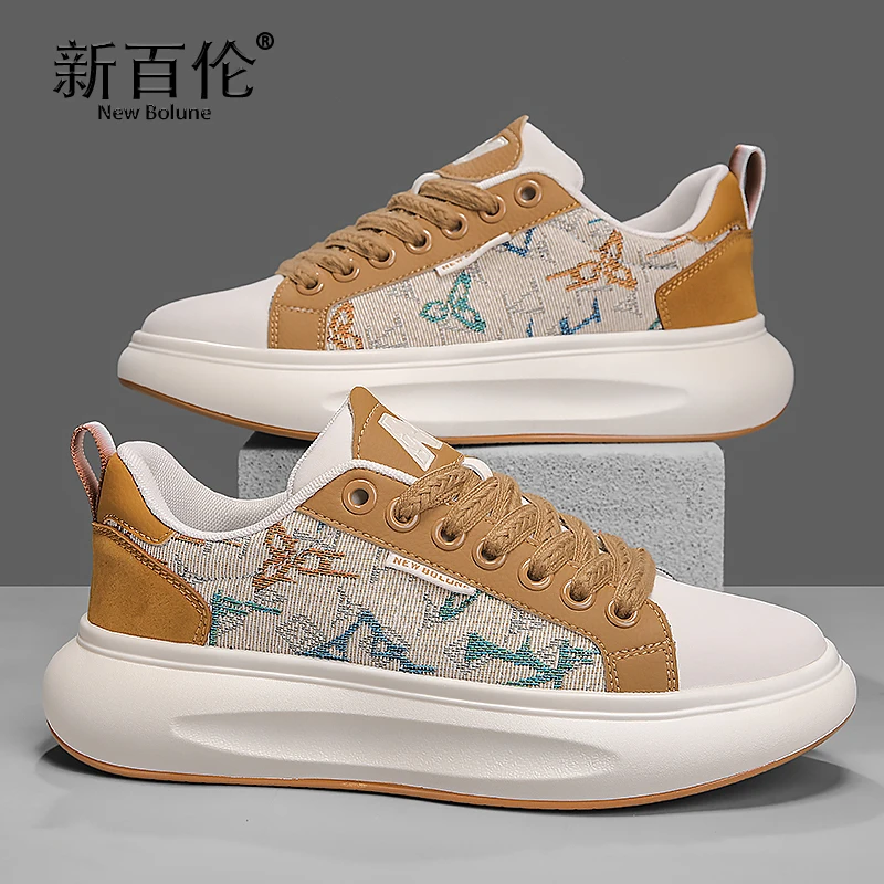 NEW BOLUNE/新百伦【1.5万人加购】男鞋夏季休闲百搭设计感小众板鞋