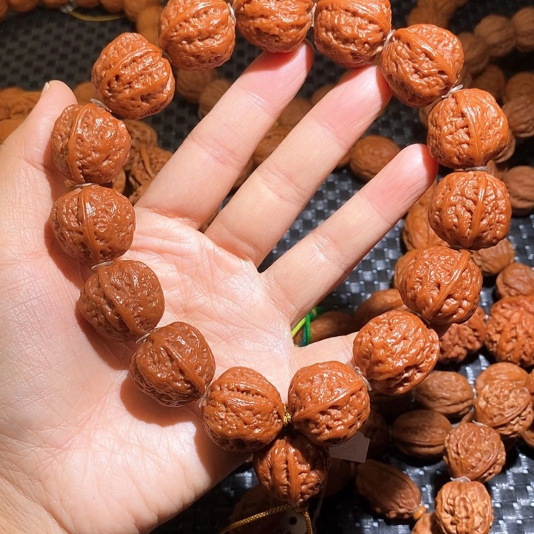 文玩核桃吊坠23尺方墩手持