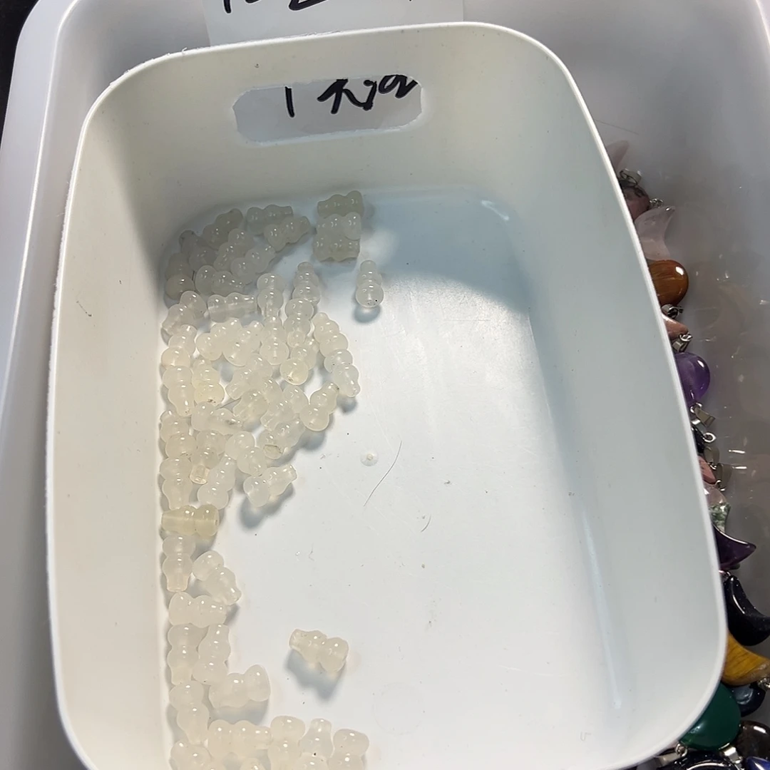 玛瑙/玉髓合金颈饰任选10个白玛瑙葫芦