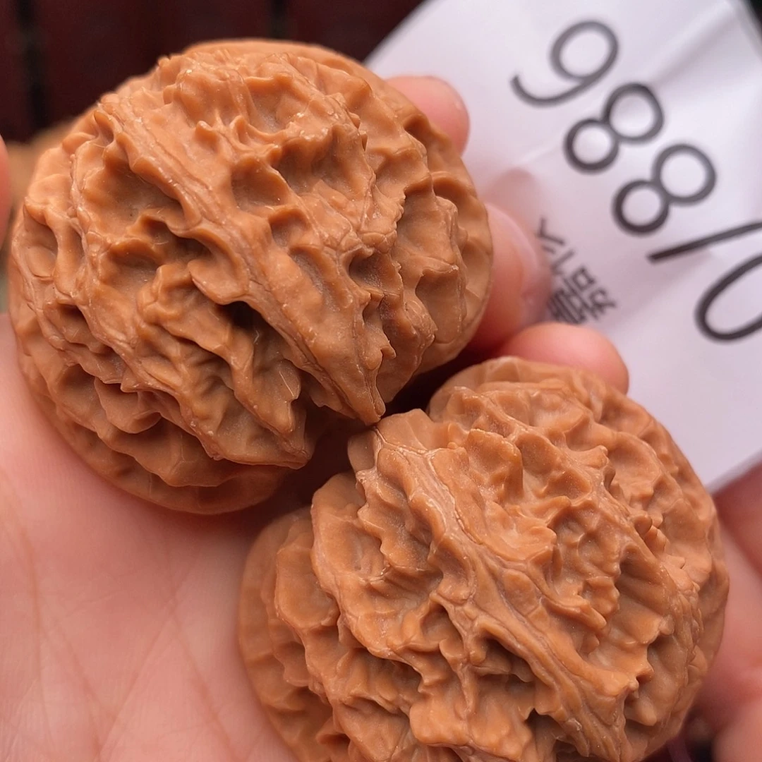 文玩核桃把件43苹果园