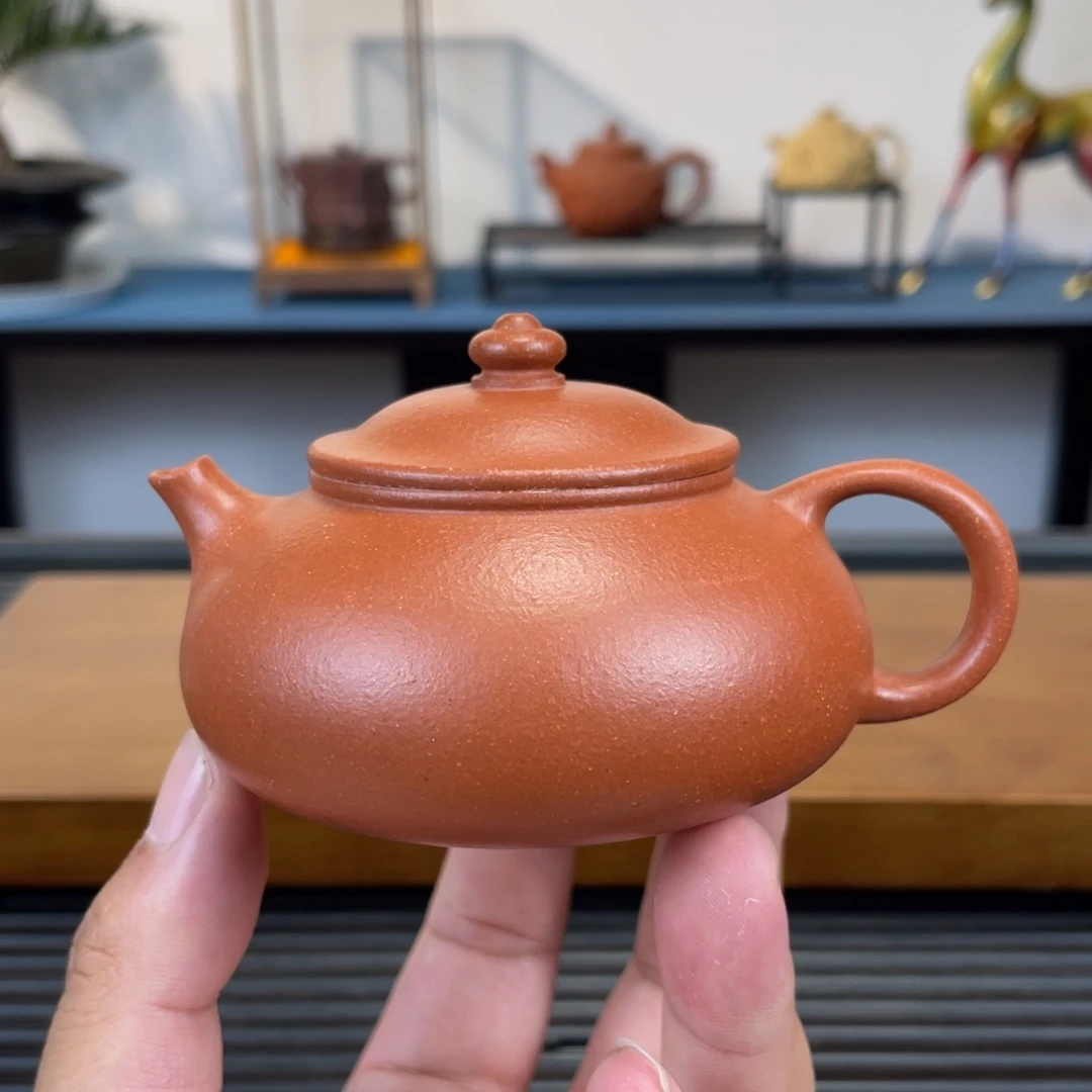 茶壶紫砂红降坡寒江150cc
