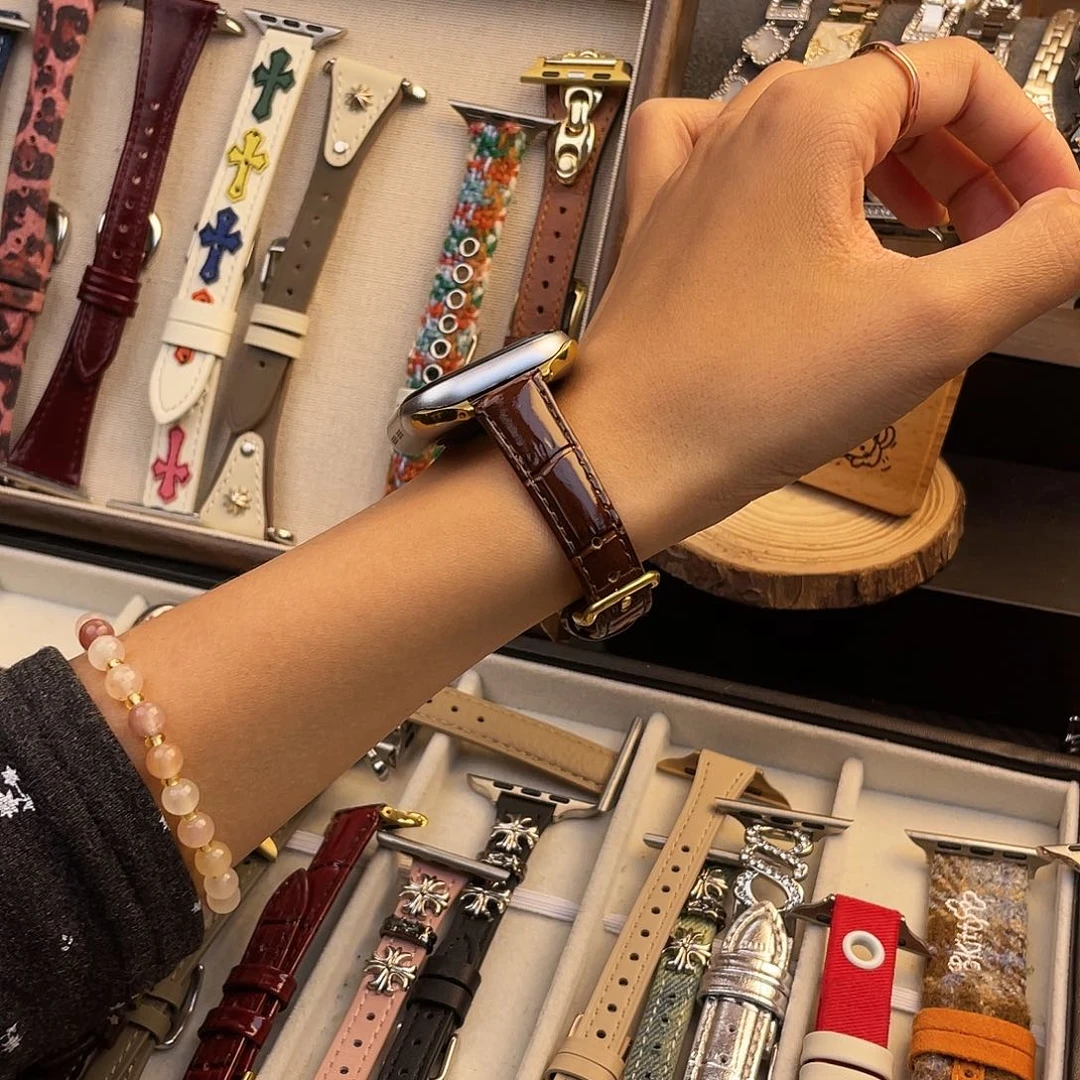 石英石纯铜竹节纹棕色